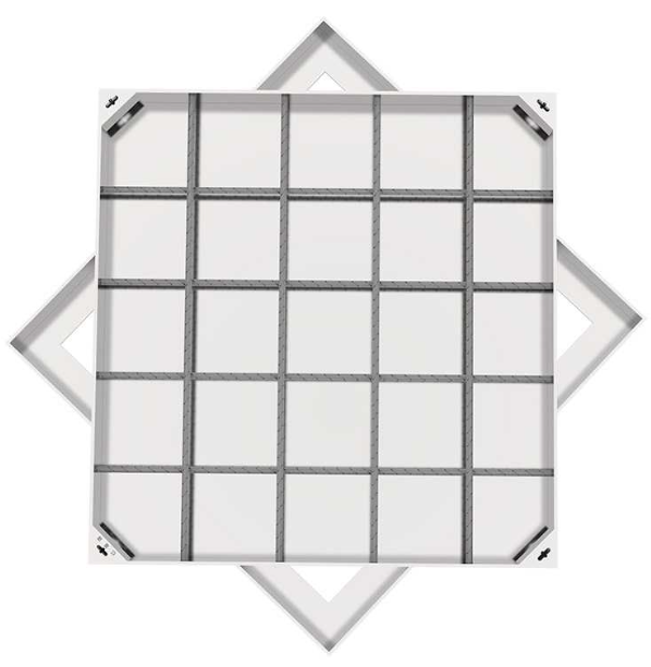 环县不锈钢方井展示